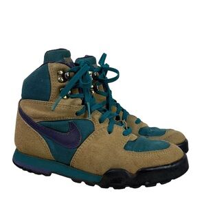 Nike Vintage 1992 Women's Caldera Purple Brown High Top Hiking Boots Outdoor 6